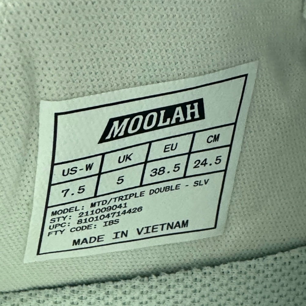 Moolah Women’s Basketball Shoes Size 7.5 - Picture 9 of 9